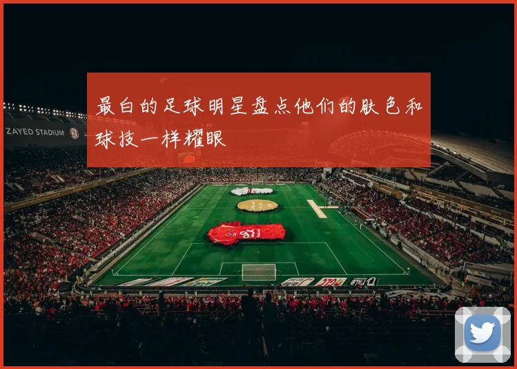 最白的足球明星盘点他们的肤色和球技一样耀眼