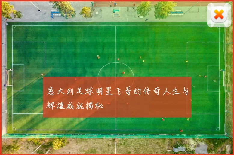 意大利足球明星飞哥的传奇人生与辉煌成就揭秘