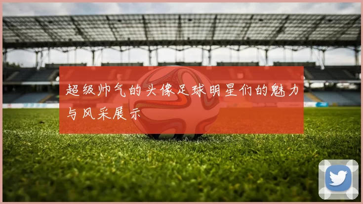 超级帅气的头像足球明星们的魅力与风采展示
